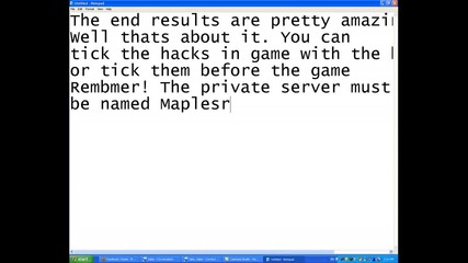 Maplestory private server v75 hacks with link! 
