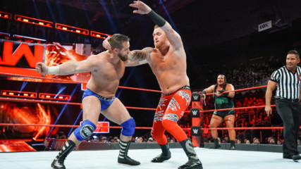Heath Slater & Rhyno vs. The Revival: Raw, Dec. 18, 2017