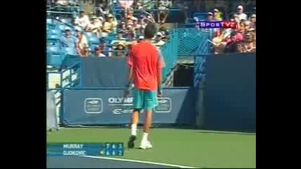 ATP MS Cincinnati 2008 : Джокович - Мъри | тайбрек 2ри сет