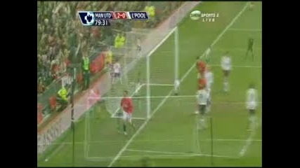 23.03 Манчестър Юнайтед - Ливърпул 3:0 Кристиано Роналдо гол