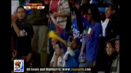 World Cup 2010 Италия 1 - 1 Нова Зенландия 
