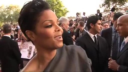 Janet Jackson and Tyler Perry at London premiere 