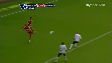 29.08 Болтън - Ливърпул 2:3 - Страхотен гол на Стивън Джерард