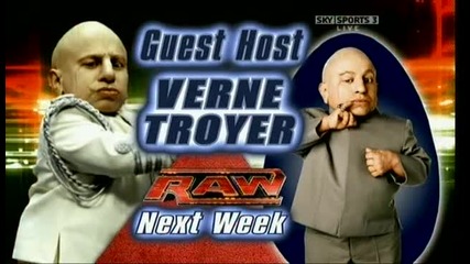 Wwe Raw Next Week Guest Host Verne Troyer 
