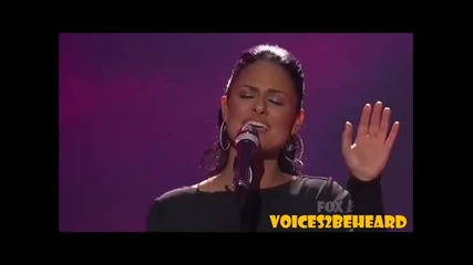 Pia Toscano - All in love is fair ( American Idol )