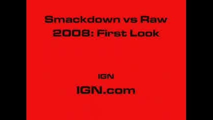 Smackdown Vs Raw 2008 First Look Teaser