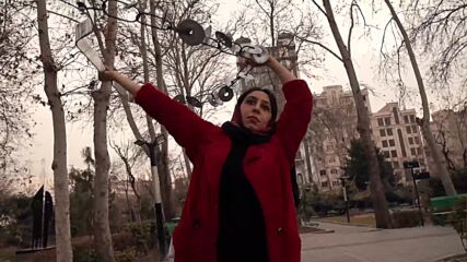 Meet the woman breaking taboos in a male sport in Iran