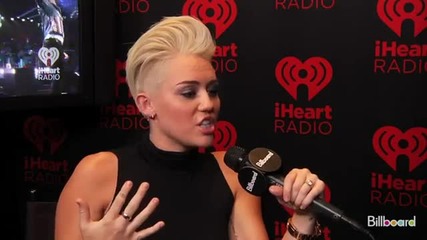 Miley Cyrus Billboard Interview at iheartr