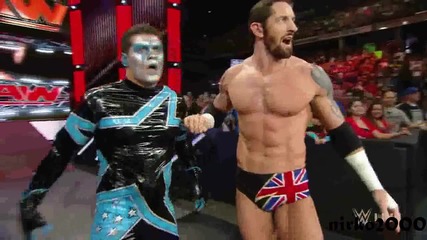 Neville vs King Barrett: Wwe Първична сила 10.08.2015