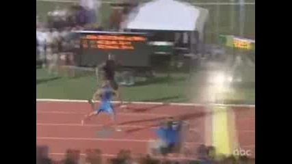 Shaquille O Neal Vs Tyson Gay Relay With Dwight Howard 2010 