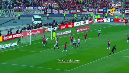 04.07.15 Чили - Аржентинa 4:1 (0:0) след дузпи * Копа Америка 2015 * Ф И Н А Л