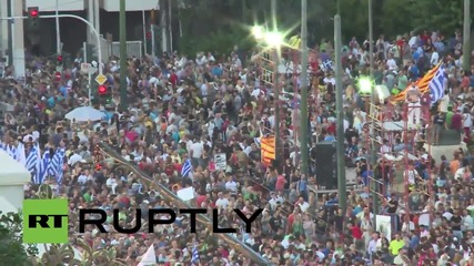 Greece: 'Oxi' - Thousands rally in Athens in support of 'no' vote