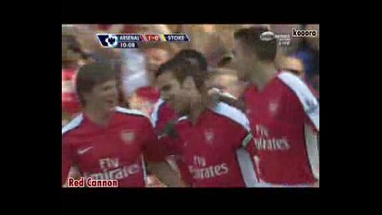 Arsenal - Stoke City 1 - 0 Beattie (o.g.) 10 min. 24.05.2009