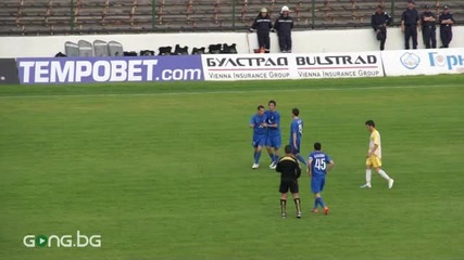 Академик - Левски 0-3, головете от второто полувреме