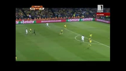 Южна Африка - Уругвай 16.06.2010 второ полувреме част 2
