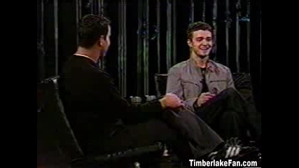 Justin Timberlake At Trl Interview