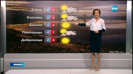 Прогноза за времето (05.03.2016 - обедна емисия)