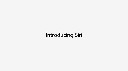 Apple - Introducing Siri on iphone 4s