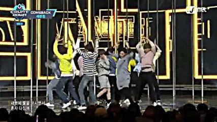 129.0428-4 Seventeen - Pretty U, [mnet] M Countdown E471 (280416)