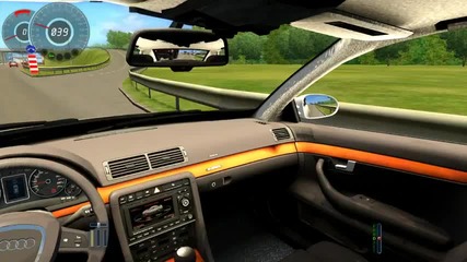 City Car Driving Audi Rs4 50% Traffic