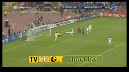 Barca 1 - 0 Man.utd S.etoo Goal