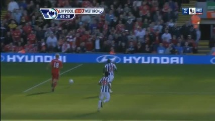 Брилянтен гол на Fernando Torres Liverpool 1 - 0 West Brom 