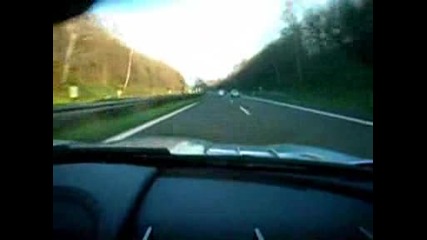 Mercedes Mclaren Slr On The Autobahn