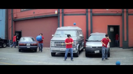 Big Blue Ball Machine