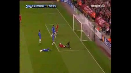 Liverpool Vs Chelsea - Dirk Kuyt Goal