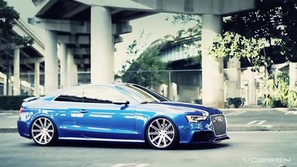 Audi Rs5 Bagged on 20 Vossen Vvs-cv4 Concave Wheels Rims