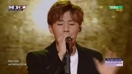 150519 Kim Sunggyu - The Answer @ The Show [ Comeback Stage ]