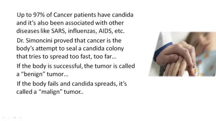 Candida Albicans, the Leading Cause of Cancer 