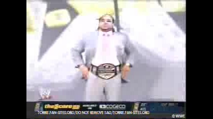 Torrie Wilson And Edge In The Ring