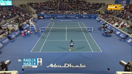 Nadal vs Raonic - Abu Dhabi Final 2016