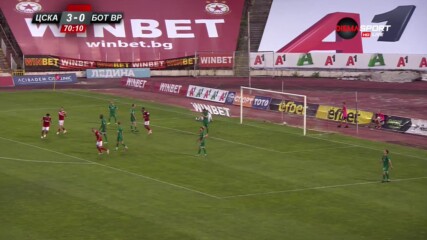 ЦСКА - Ботев Враца 4:0 /репортаж/