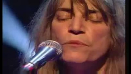 Patti Smith - Because The Night