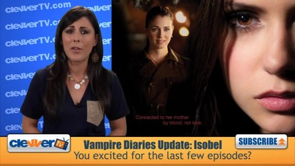 The Vampire Diaries report from Clevvertv