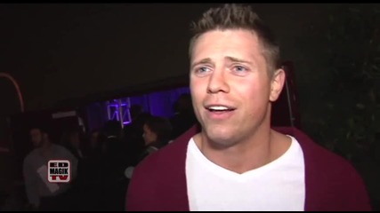 The Miz Red Carpet Interview at Stiks Celebrity Video Game Challenge For Charity 