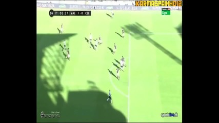 Страхотен дебютен гол на Али Сисоко, Валенсия - Селта Виго 2:1