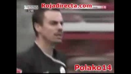 Гол На Рангелов Срещу Волфсбург