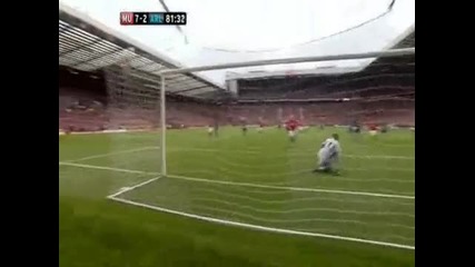 Манчестър Юнайтед - Арсенал 8:2 Всички голове на Юнайтед 28.08.2011