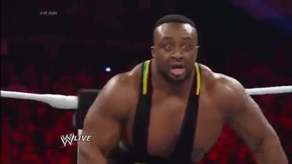 Big E Langston , Rey & Kofi vs The Shield + ( The Wyatt Family с послание ) - Wwe Raw 3/2/14