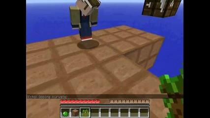 Minecraft Skyblock s men The_winer i Kypbata (fail)