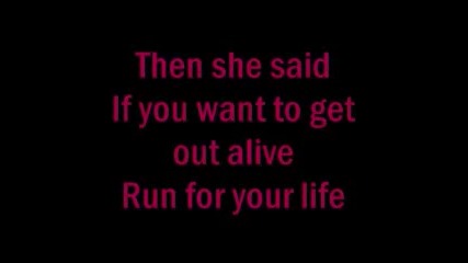 Three Days Grace- Get Out Alive (lyric video)