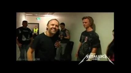 Metallica - Meet & Greet [oslo April 13, 2010]