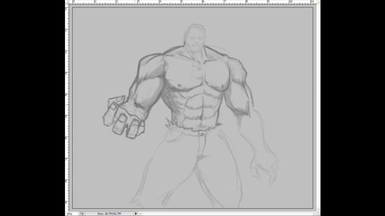 How to draw Hulk 