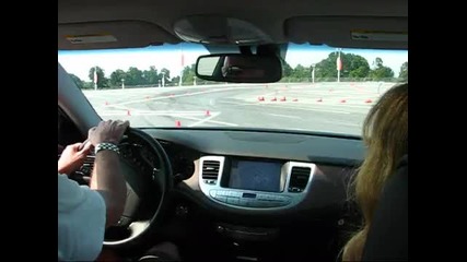 2009 Hyundai Genesis 4.6 V8 Around the Track 