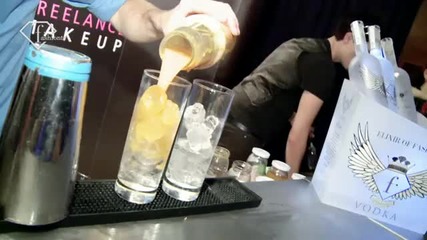 fashiontv Ftv.com - F Vodka Launch At the Aofm Make Up is Art Book Party London 