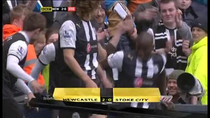 21.04.2012 Newcastle - Stoke 3 - 0