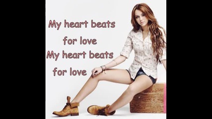 My heart beats for love lyrics 